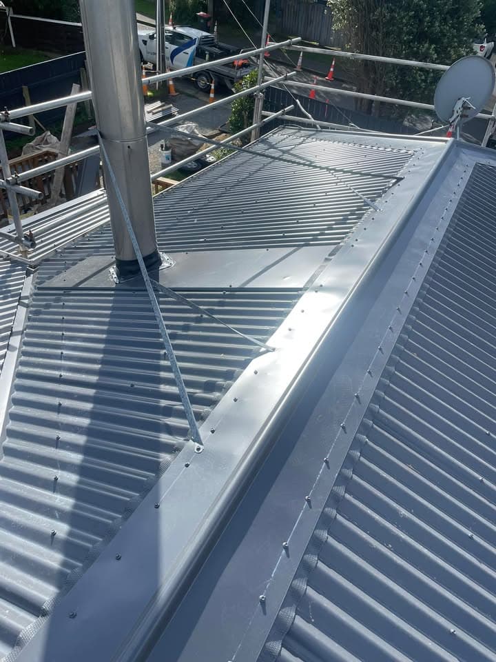 New roof installed 4